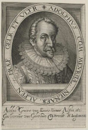 Bildnis des Adolphvs Mevrsiae Nienaer