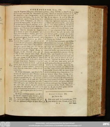Chapitre III. De Dieu le Fils.