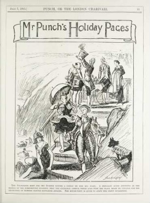 Mr. Punch's holiday pages