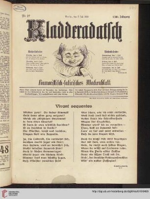Hefte 27-31, Juli 1910