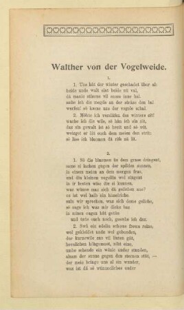 Walther von der Vogelweide