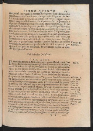 Cap. XVIII. Del Principe Osiascem