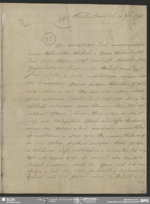Eigenh. Brief von Johann Joachim Eschenburg an August Wilhelm von Schlegel, Braunschweig, 14.07.1792