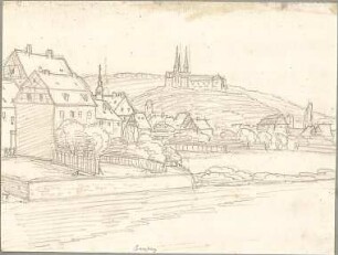 Hoffstadt, Friedrich; Kassette 2: Mappe II.5, Wohnhäuser (1123-1141) - Bamberg (Perspektive)
