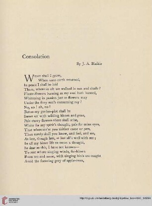 Consolation