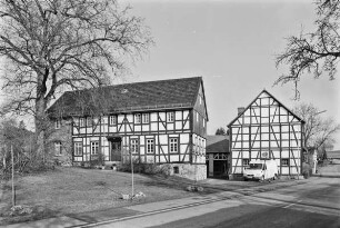 Hofanlage (Hofanlage, Fachwerk); Haina, Hauptstraße 4, Hauptstraße