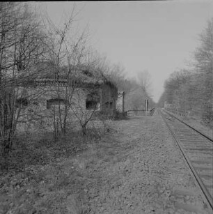 Cottbus, Eisenbahnbrücke über Spree