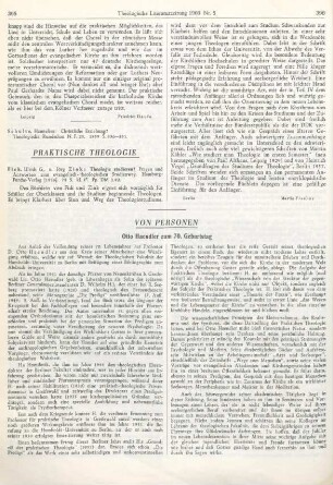 395-396 [Rezension] Fick, Ulrich Gotthelf, Theologie studieren?