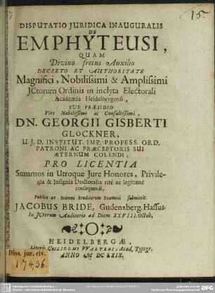 De emphyteusi