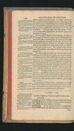Caput IIX. epistola a senatu ad omnes imperii subditos sociosq[ue] missa.