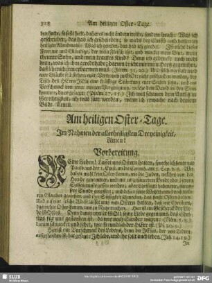 Am heiligen Oster-Tage