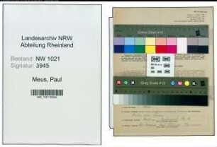 Entnazifizierung Paul Meus , geb. 18.10.1908 (Arbeiter)