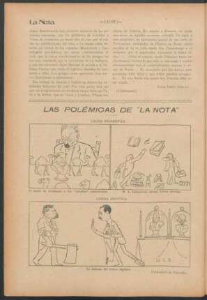 Las polémica de "La Nota"