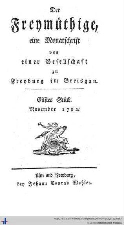 Eilftes Stück.