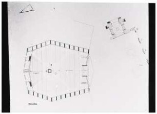 Evangelische Stadtkirche Pforzheim: Grundriss 3. Preis
