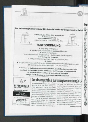 Gemeinsam gestalten: Jahreshauptversammlung 2013