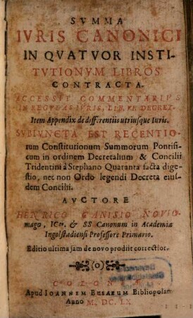 Summa Juris Canonici