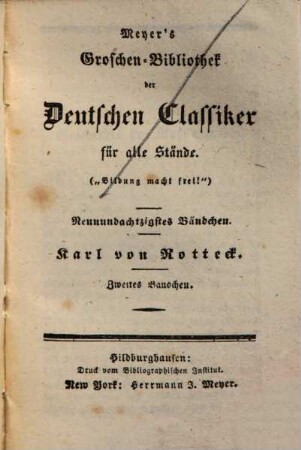 Karl von Rotteck, 2