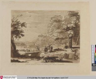 [Landschaft mit Apollo und Marsyas]