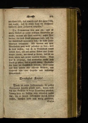 Dreysigstes Kapitel.