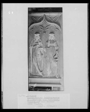 Die heiligen Barbara und Katharina