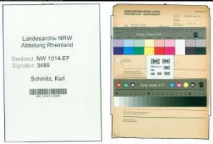 Entnazifizierung Karl Schmitz , geb. 00.00.0000 ()