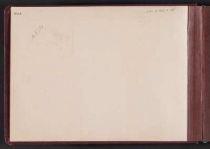 Fotoalbum aus dem Nachlass von Will Heraucourt : Vorsatz. Fliegendes Blatt. Rückseite