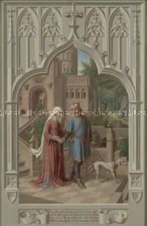 Siegfrieds Abschied von Kriemhild