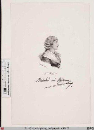 Bildnis Marie-Jeanne Roland de la Platière, geb. Phlipon