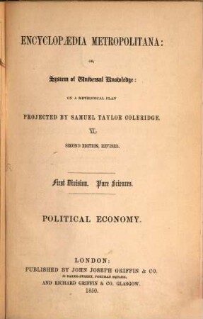 Political economy : reprinted from the original edition