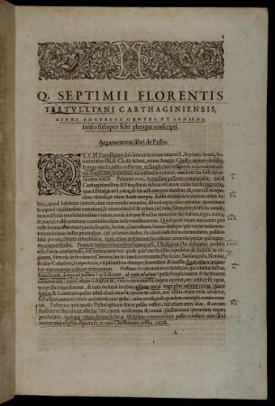 Argumentum libri de Pallio.