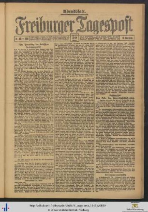 30.10.1919 (Abendblatt)