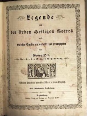 Legende von den lieben Heiligen Gottes