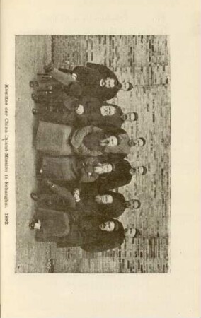 Komitee der China-Inland-Mission in Schanghai. 1892