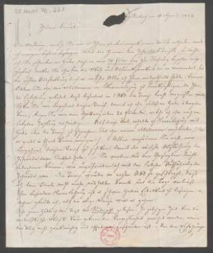 Brief an Louis Spohr : 16.04.1824