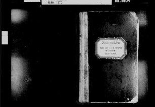 Wiesloch (Altwiesloch), evangelische (lutherisch und reformiert) und israelitische Gemeinde: Standesbuch 1863-1869