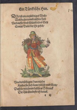 Ein Türckische Hur.