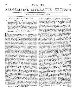 Dialogues anglais et français. A l'usage des deux nations. Paris, Straßburg: König 1802 Auch u. d. T.: Dialogues english and french. For the use of both Nations.