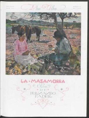 "La mazamorra", óleo