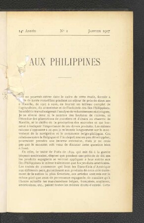 Aux Philippines