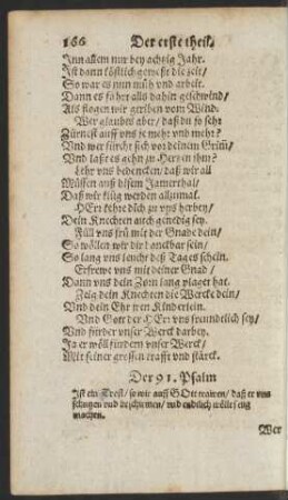 Der 91. Psalm - Der 100. Psalm