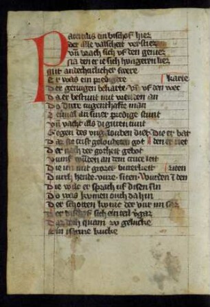 Von Bischof Patricius