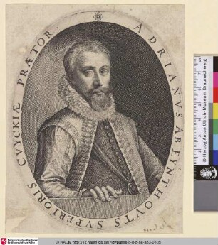 Adrianus ab Eynthouts Superioris Cuyckiae Praetor