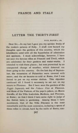 Letter the thirty-first