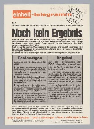 "Noch kein Ergebnis"
