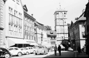 Wangen im Allgäu: Ravensburger Tor, von der Herrenstraße