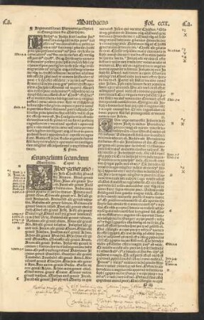 Argumentum beati Hieronymi presbyteri in Evangelium secundum Matthaeum.