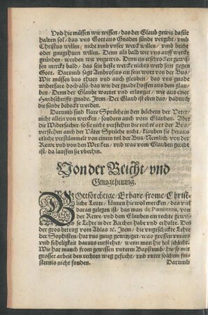 Von der Beicht/ und Gnugthuung.