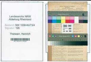 Entnazifizierung Heinrich Theissen , geb. 26.07.1903 (Arzt)