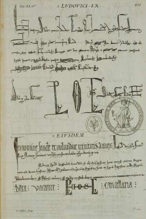 Tab. XLIV. Ludovici IX.